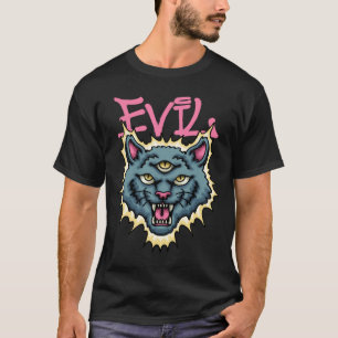 Three Eyed Cat streetwear T-Shirt