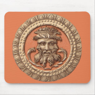 three faces mouse mat