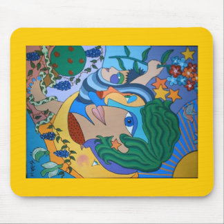 Three Faces of Eve Mouse Mat