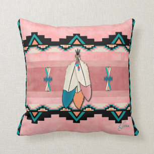 Three Feathers Cushion