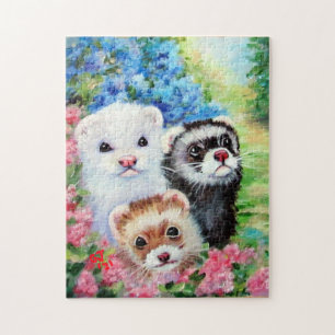 THREE FERRETS SUMMER PUZZLE