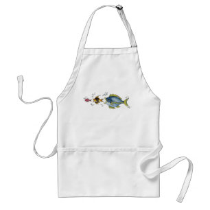 Three Fish - Apron