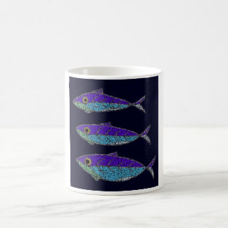 three fish coffee mug