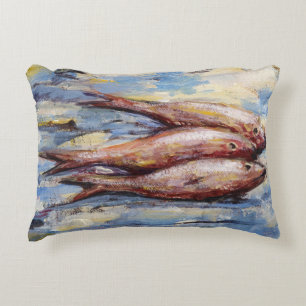 Three Fish Decorative Cushion