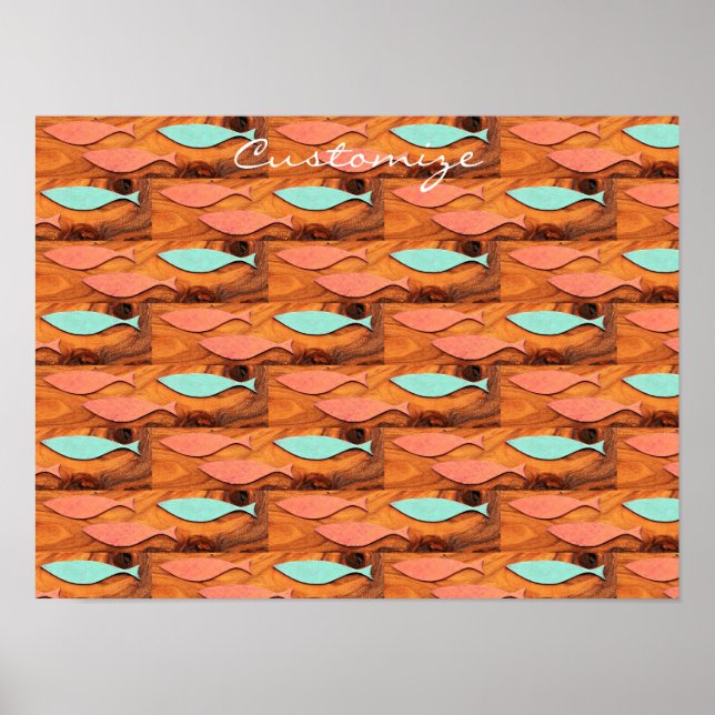Three Fish Pattern Thunder_Cove Poster (Front)