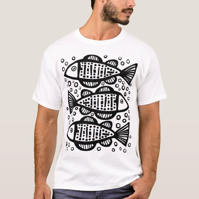 Three Fish T-Shirt (Front)