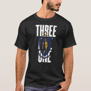Three Five One 351 Area Code Lowell Massachusetts T-Shirt