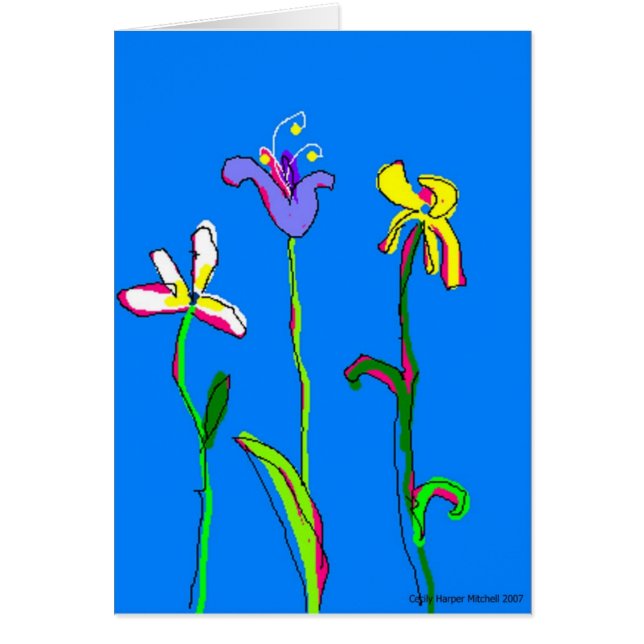 Three Flowers #2 (Front)