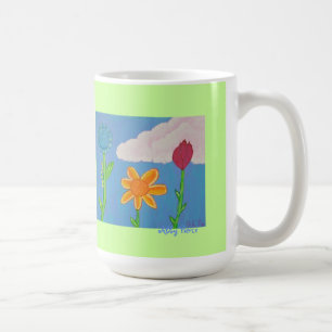 Three Flowers Mug