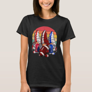 Three Football Gnomes Football Gnome  Sport Footba T-Shirt