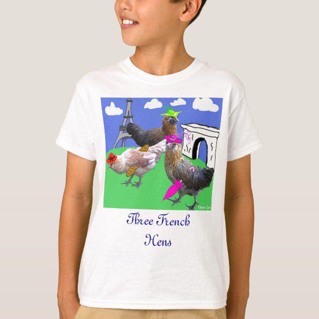 Three French Hens T-Shirt (Front)