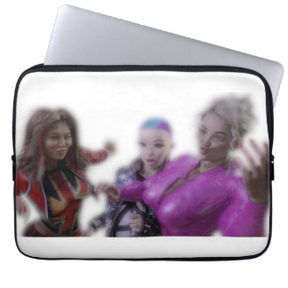 Three Funny Ladies Laptop Sleeve
