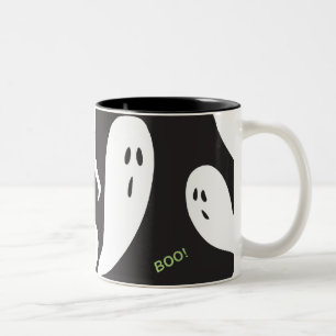 Three Ghosts Two-Tone Coffee Mug