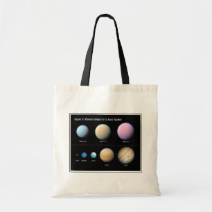 Three Giant Planets Orbiting Kepler 51 Tote Bag