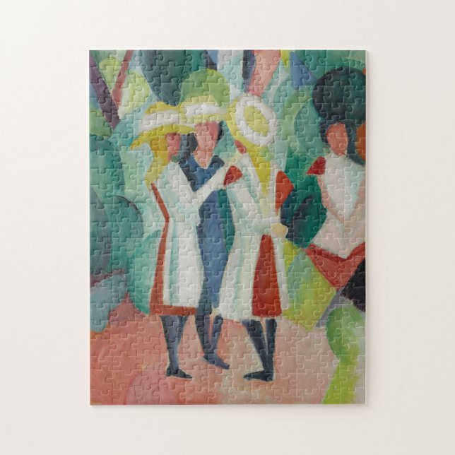 “Three Girls” Art puzzle (Vertical)