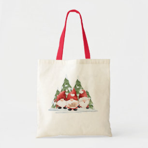 Three Gnome Christmas Tote Bag