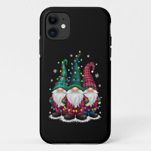 Three Gnomes Christmas Lights Xmas Holiday iPhone 11 Case