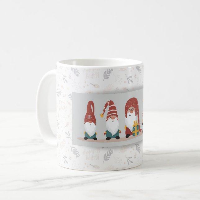 Three Gnomes Coffee Mug (Front Left)