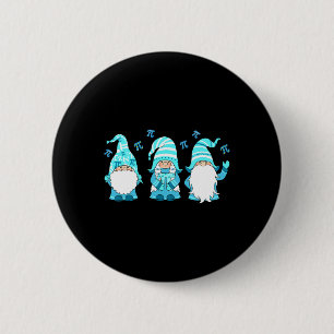 Three Gnomes Cute Happy Pi Day Math Number Lover M 6 Cm Round Badge