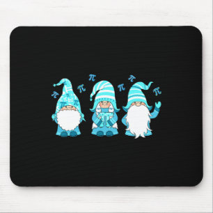 Three Gnomes Cute Happy Pi Day Math Number Lover M Mouse Mat