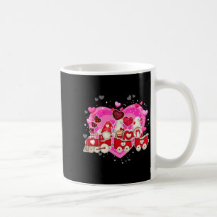 Three Gnomes Holding Hearts Valentines Day For Her Coffee Mug
