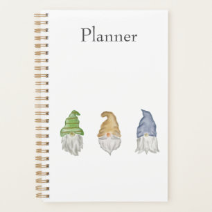 Three Gnomes Spiral Soft Cover Planner