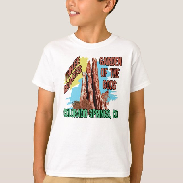 Three Graces, Garden of the Gods T-Shirt (Front)