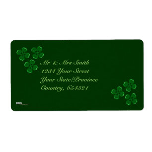 Three Green Shamrocks