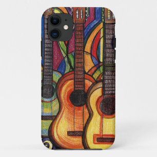 Three Guitars iPhone 11 Case