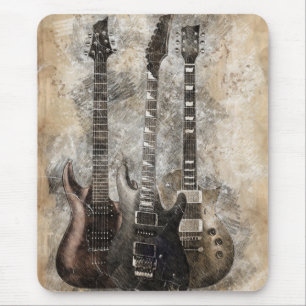 Three Guitars Mouse Mat