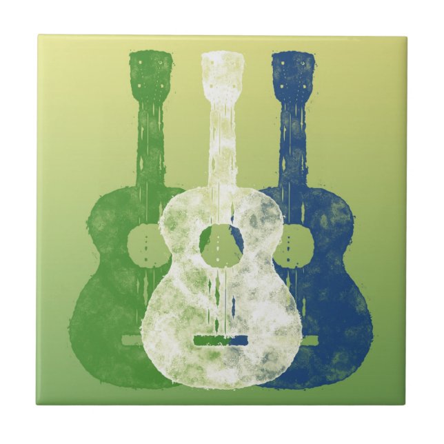 Three Guitars Tile (Front)