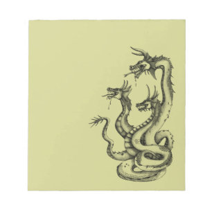 Three Headed Hydra Design Notepad