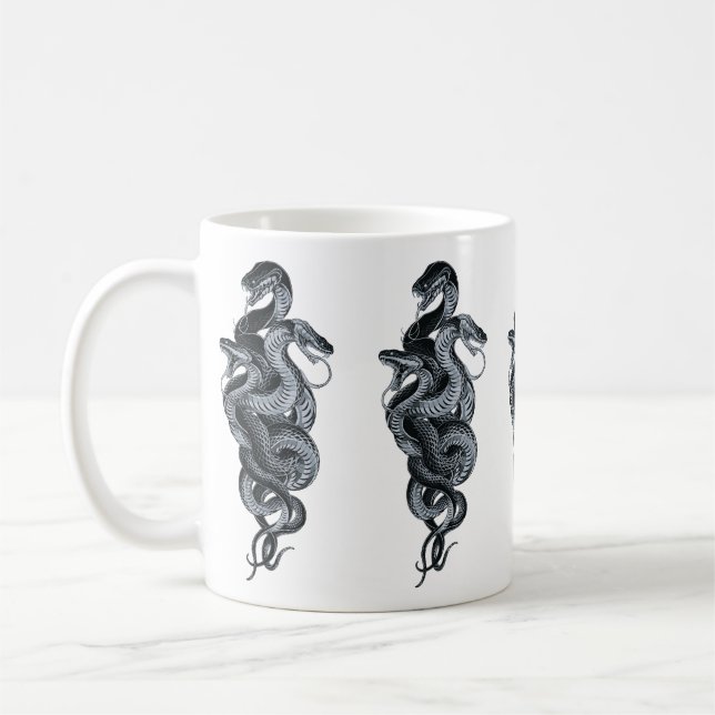 Three-Headed Serpent Masterpiece Coffee Mug (Left)