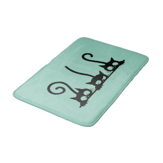 Three-Headed Trouble Bath Mat