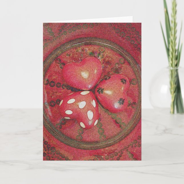Three Hearts Card (Front)