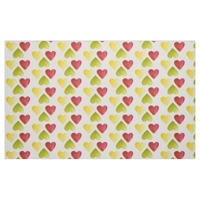 Three hearts fabric (Fat Quarter)