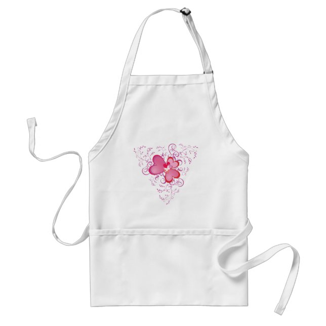 Three Hearts Standard Apron (Front)