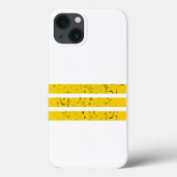 Three Horizontal Stripes | Vintage Yin-Yang Symbol