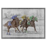 Three Horse Race - Neck and Neck