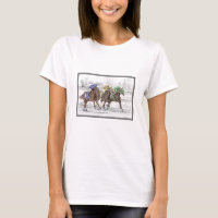 Three Horse Race - Neck and Neck