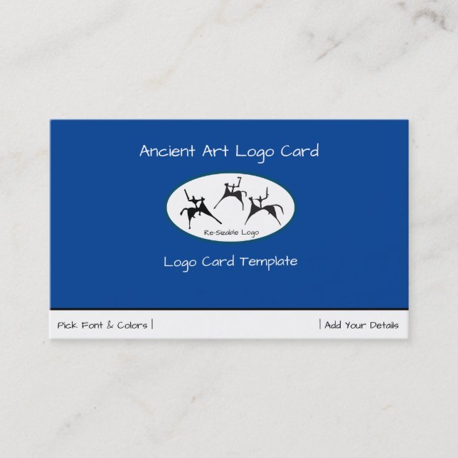 Three horsemen warrior hunters business card (Front)