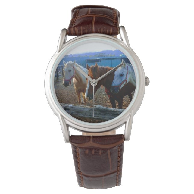 Three Horses Wristwatch (Front)