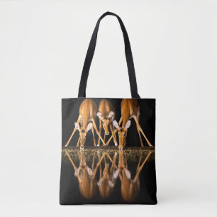 Three Impala Drink Together at Night Tote Bag