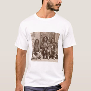 Three Indian Braves, photographed by the Royal Eng T-Shirt