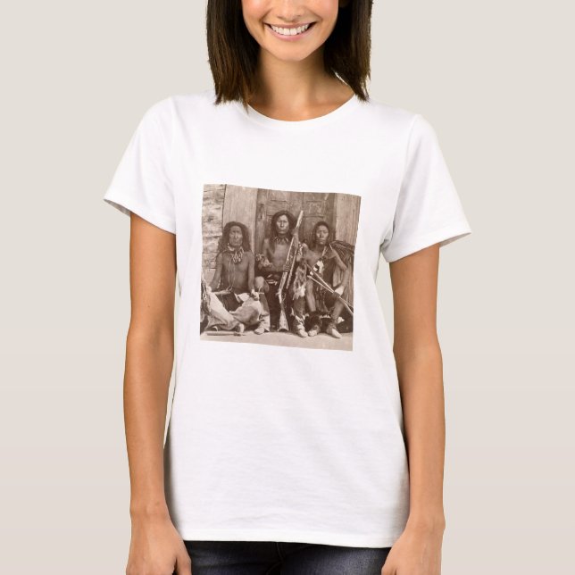 Three Indian Braves, photographed by the Royal Eng T-Shirt (Front)