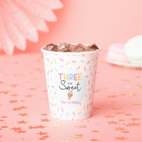 Three Is So Sweet Ice Cream 3rd Birthday Party