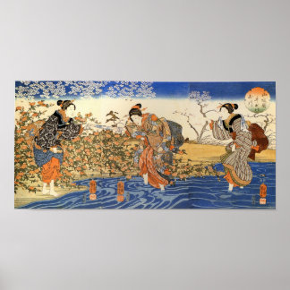 Three Japanese Women Poster