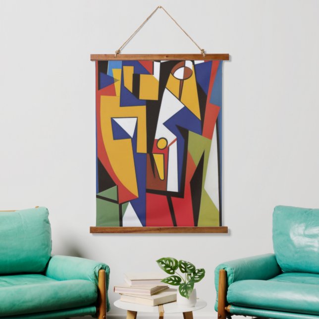 Three Jazz Musicians Wall Tapestry (Living Room)