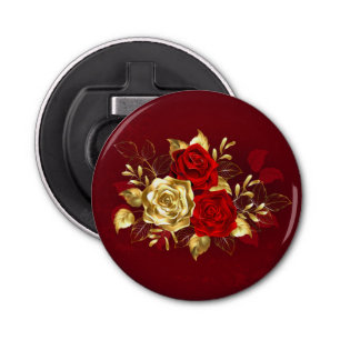 Three Jewellery Roses Bottle Opener