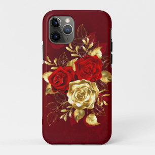 Three Jewellery Roses iPhone 11 Pro Case